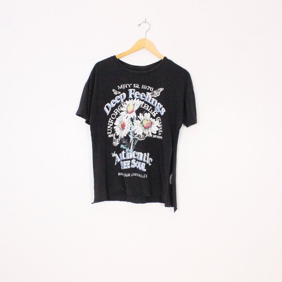 HARLOW BOYFRIEND SCREEN FLORAL TEE - Picture 5 of 7